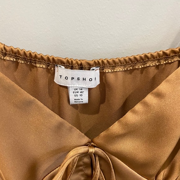 Topshop Ruffle Strappy Camisole Top NWOT - Picture 3 of 6